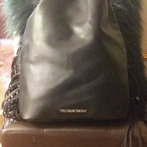 Leather festival bag